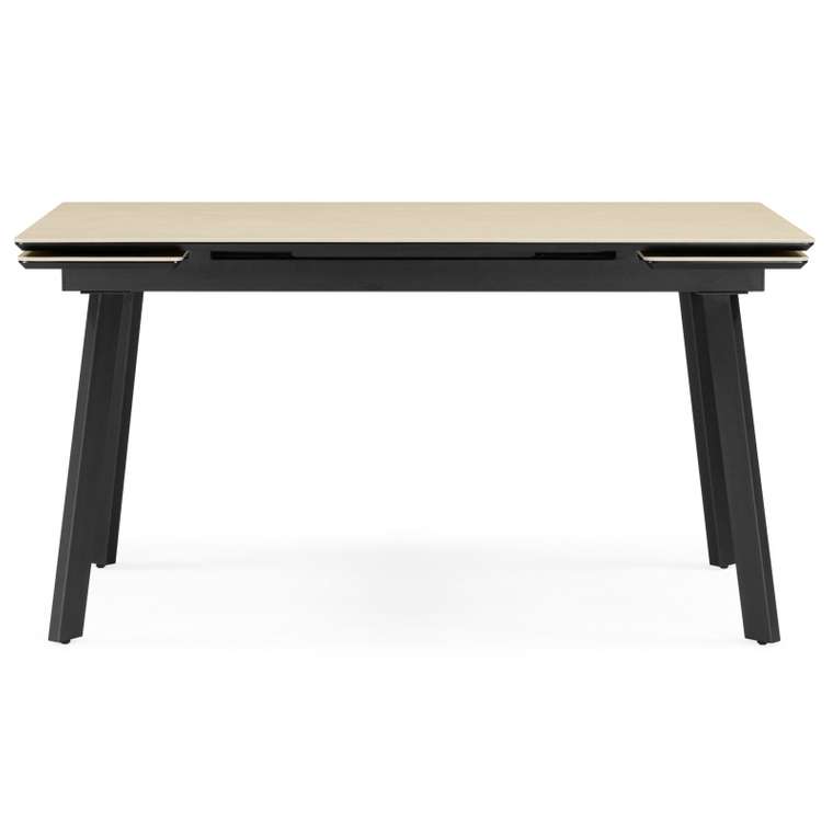 Обеденный стол Норман 120х80 бежевого цвета