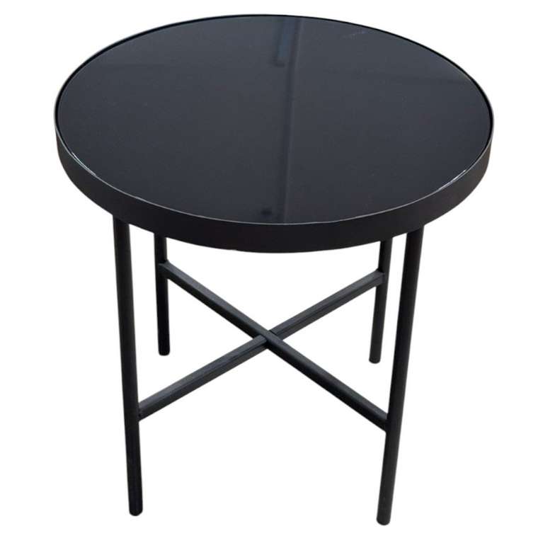 Стол журнальный МеталлАрт М011 черного цвета