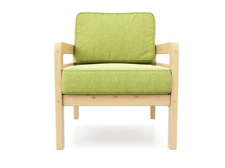 Кресло Бергер светло-зеленого цвета