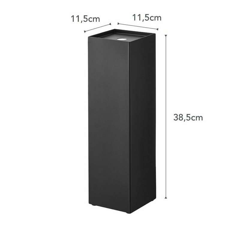 Подставка для бумаги Tower черного цвета