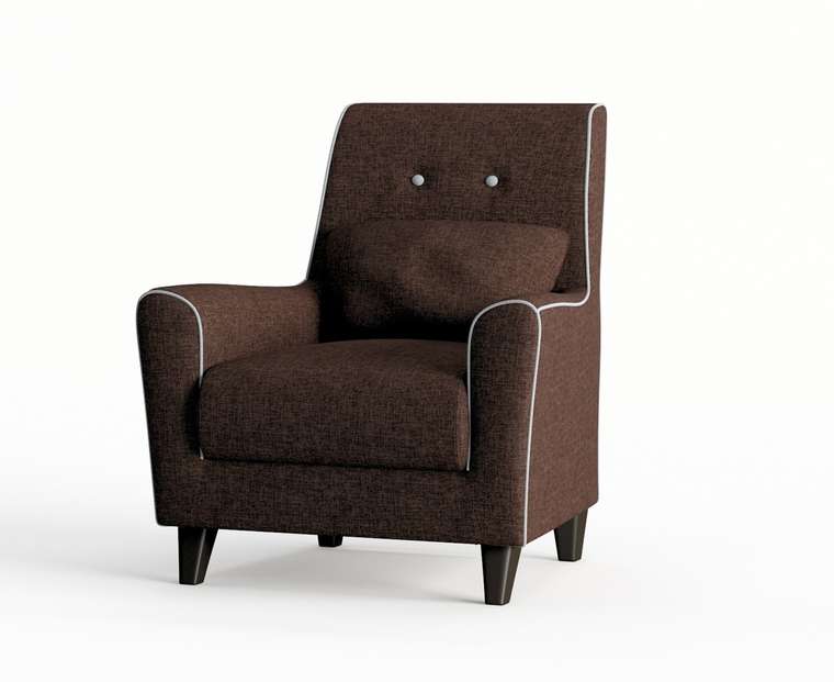 Кресло Мерлин коричневого цвета