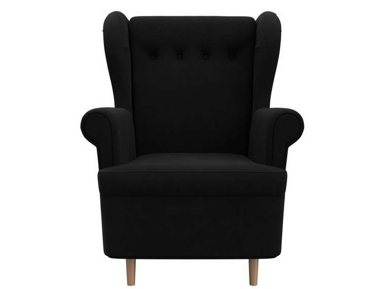 Кресло Торин черного цвета 