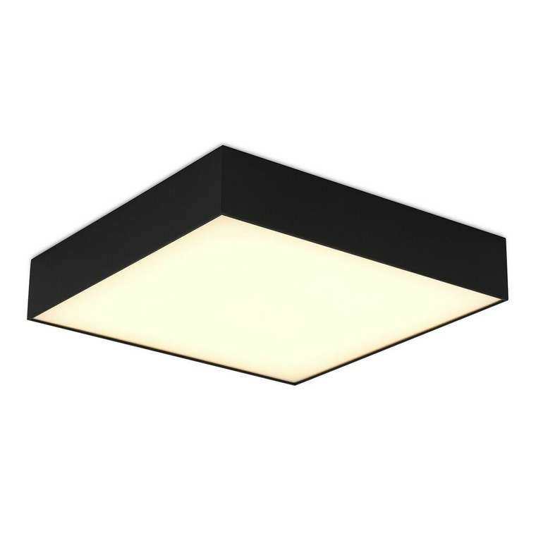 Светильник потолочный Черный LED 1*27W 4000K 2 160Lm Ra&gt;90 120° IP20 L220xW220xH55 220V Накладные светильники