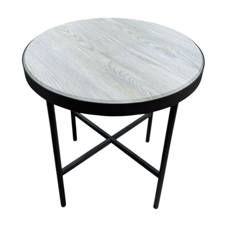 Стол журнальный МеталлАрт М011 бежевого цвета