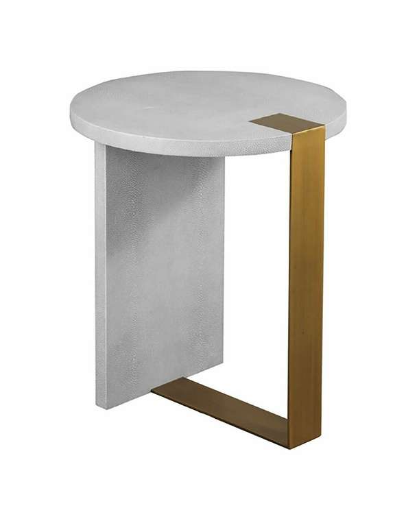 Приставной столик Дидье серого цвета