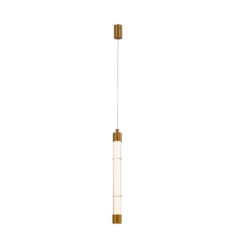 подвес Banche золотой металл, силикон, стекло LED*4W, 460LM, 4000K, included