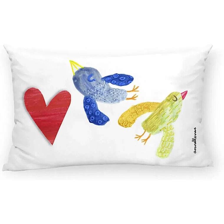 Чехол для подушки Decolores Volant Разноцветный 30 x 50 cm