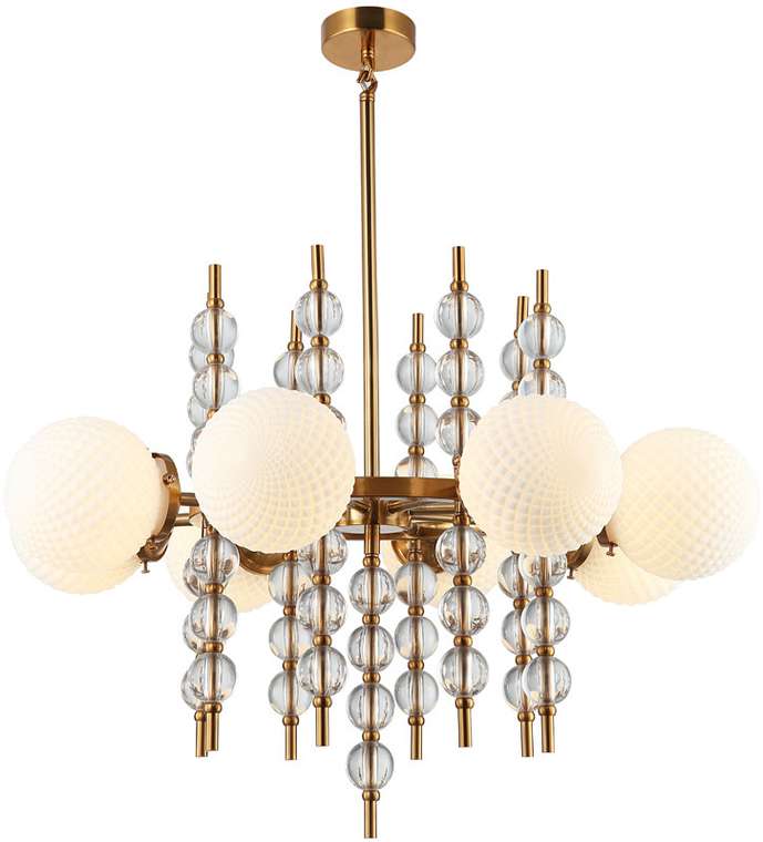 Люстра на штанге Stilfort 2120/03/08P серия Queenly / Квинли