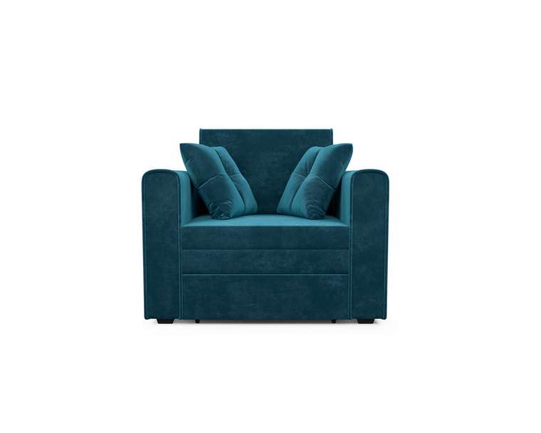 Кресло-кровать Санта сине-зеленого цвета