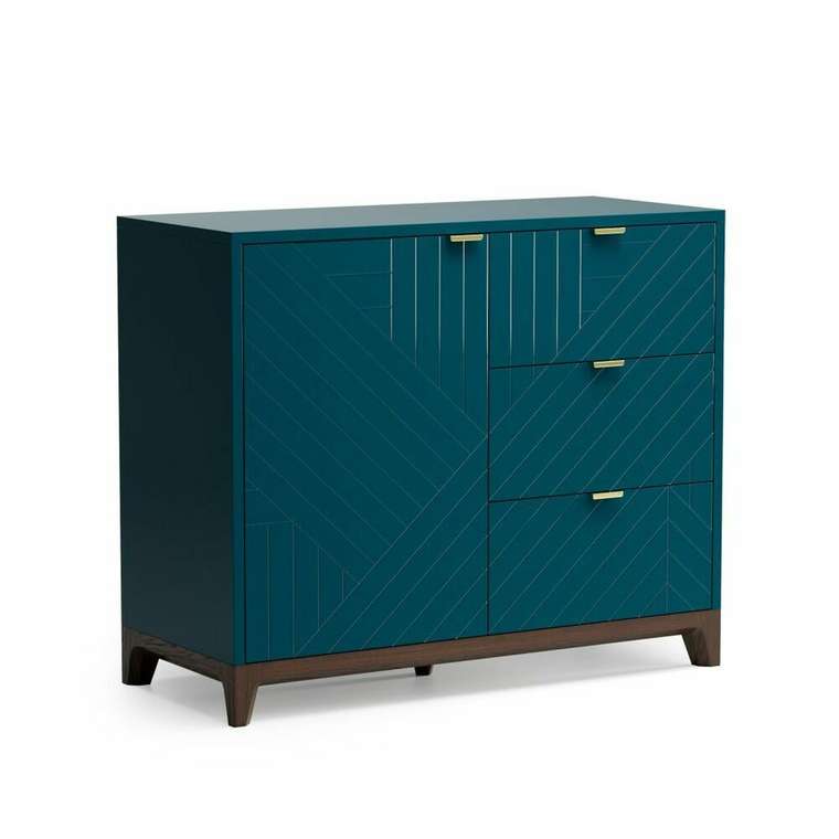 Комод Case CS029 синего цвета