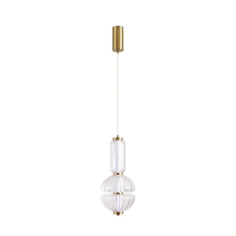 Подвесной светильник Lumion Taisha 8325/28L бронза/прозрачный, металл/стекло LED 28W 4000K 220V