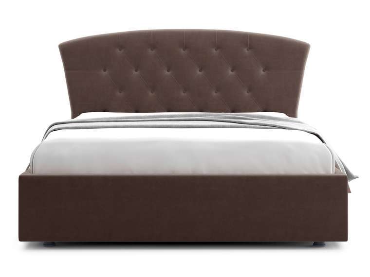 Кровать Premo 180х200 темно-коричневого цвета с подъемным механизмом 