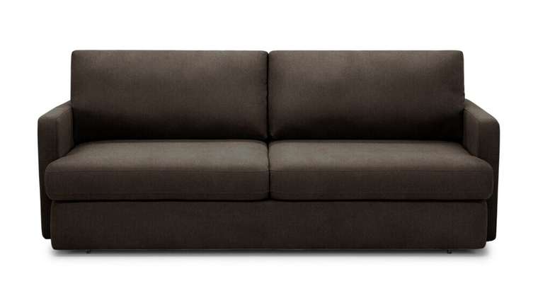 Диван-кровать Стелф темно-коричневого цвета
