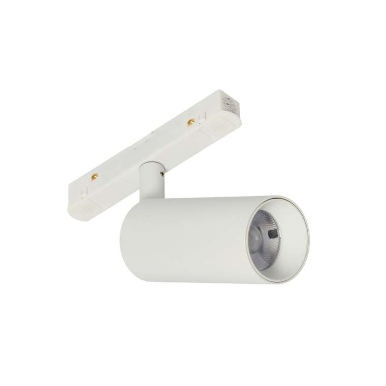 Трековый магнитный светодиодный светильник 12W 48V MyFar Ray MT0220-12W3K-W