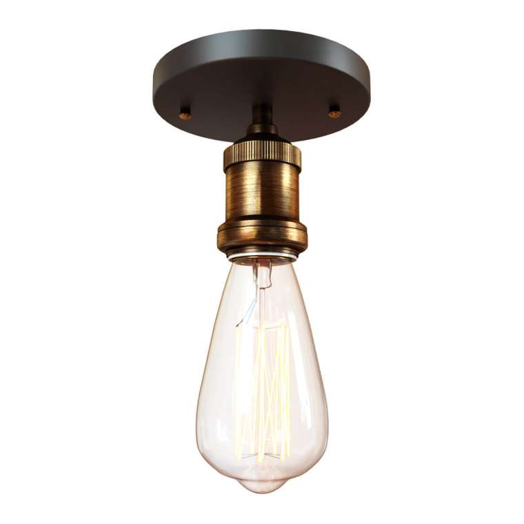 Потолочный светильник Factory filament Loft3103C (металл, цвет бронза)