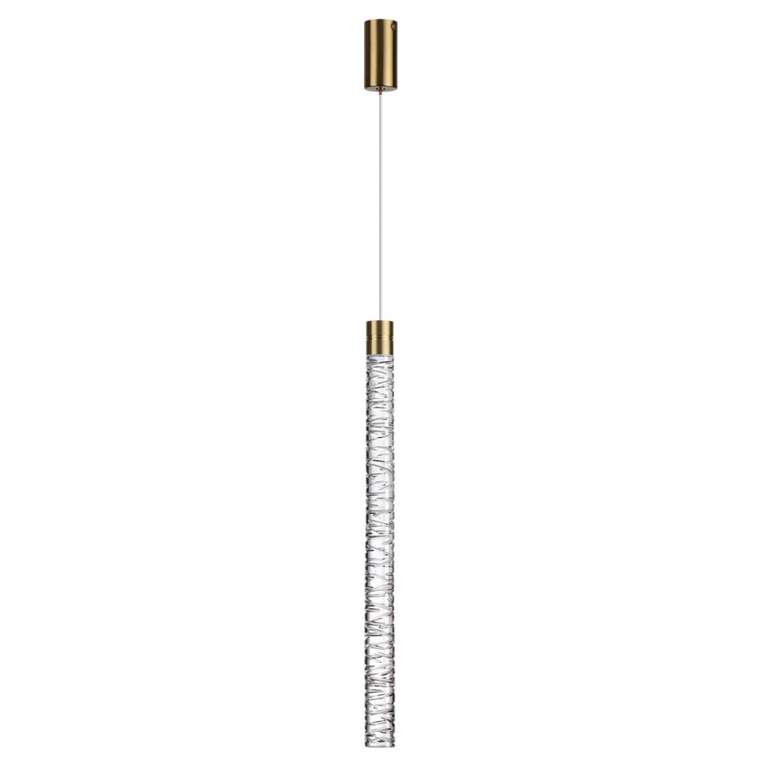 Подвесной светильник Odeon Light Pilar 7145/5L античная бронза/стекло/металл IP20 LED 5W 540Лм 3000K 180° 220V