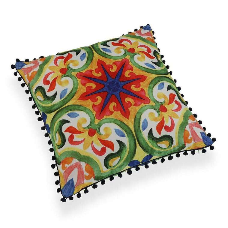 Подушка Кисточки полиэстер (45 x 45 см)