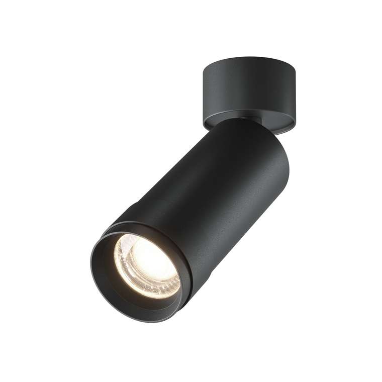 Потолочный светильник Focus Zoom Ceiling & Wall 4000К черного цвета