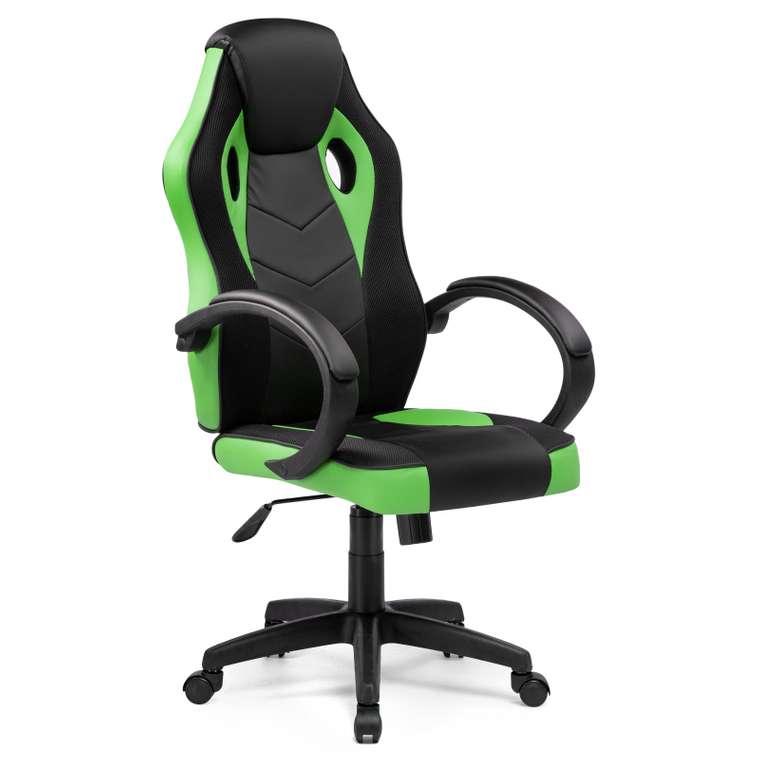 Компьютерное кресло Kard черно-зеленого цвета