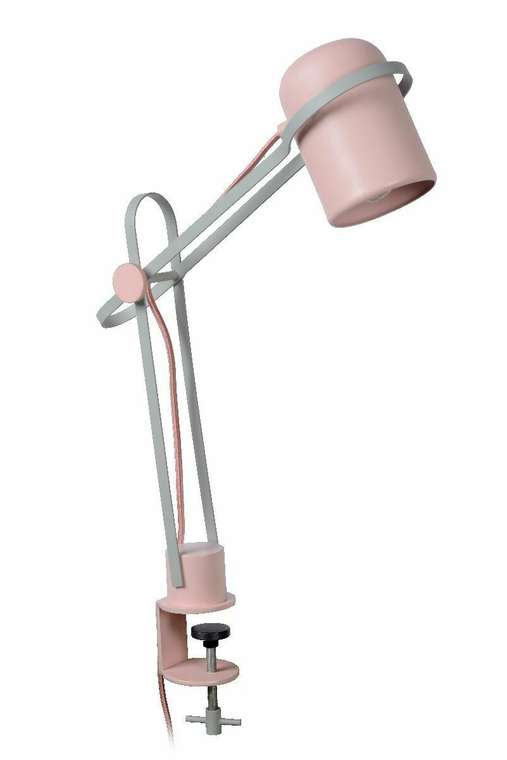 Настольная лампа Bastin 05535/01/66 (металл, цвет розовый)