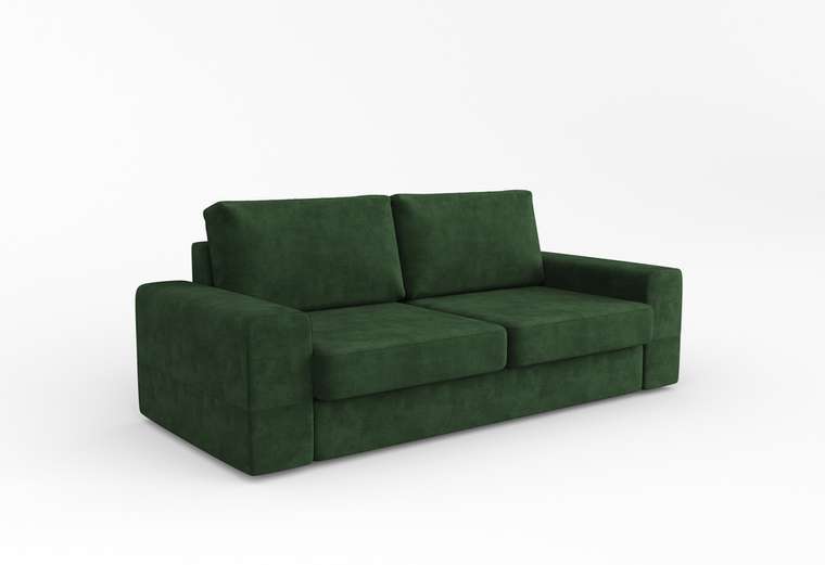 Диван-кровать Lagom темно-зеленого цвета