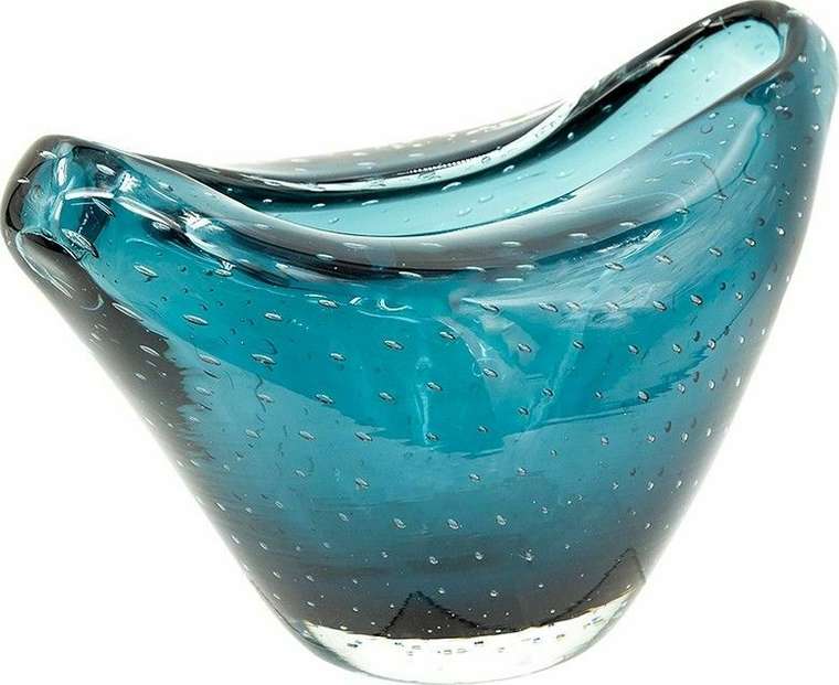 Ваза голубого цвета