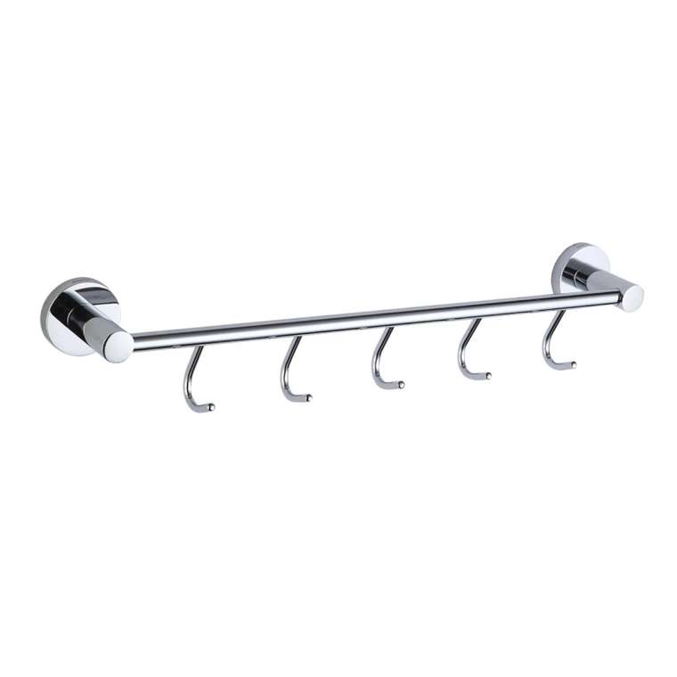 Планка с крючками Savol S-008775, хром