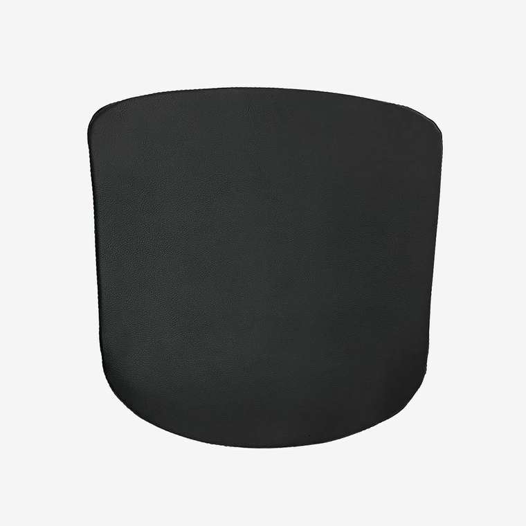 Подушка на стул Лугано черного цвета
