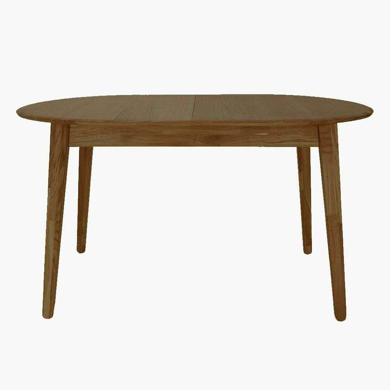 Раздвижной обеденный стол Стокгольм коричневого цвета