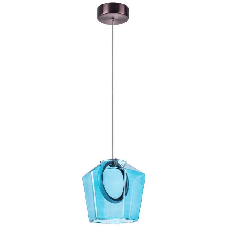 Люстра CARAMELLO LED 6W 110LM КОФЕЙНЫЙ/ГОЛУБОЙ 3000K