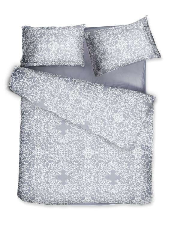 Комплект постельного белья Versaille Grey из сатина