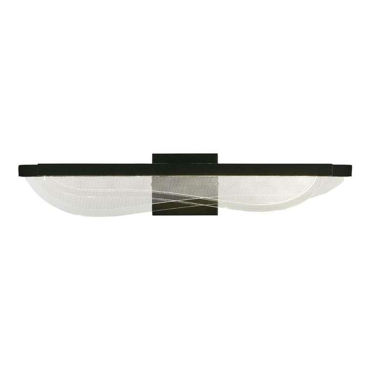 Светильник настенный ST-Luce Черный/Прозрачный LED 1*18W 4000K FESALE