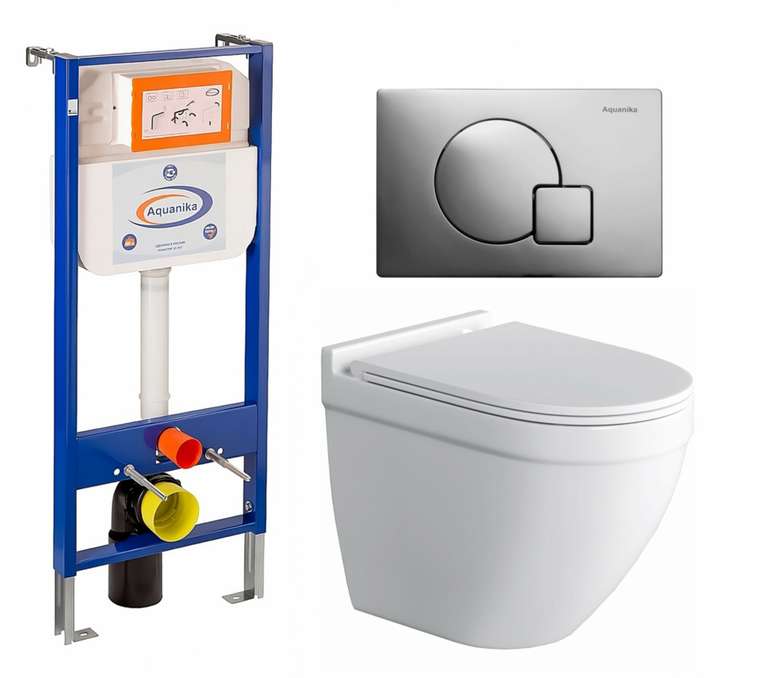 Комплект 3 в 1 инсталляция Aquanika