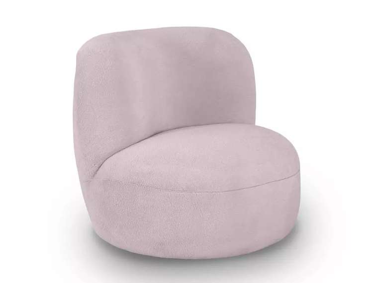 Кресло Patti розового цвета