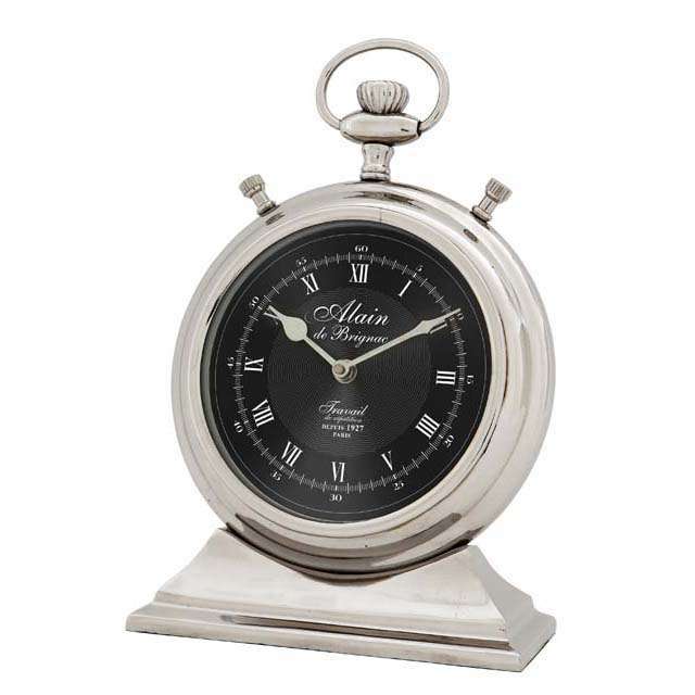Часы Eichholtz Clock Alain из металла 