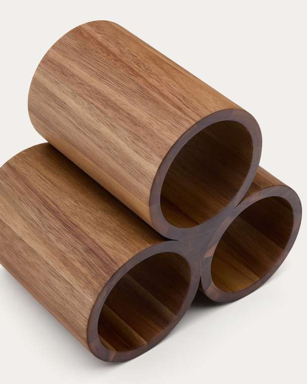 Подставка для бутылок Sesilu из массива акации