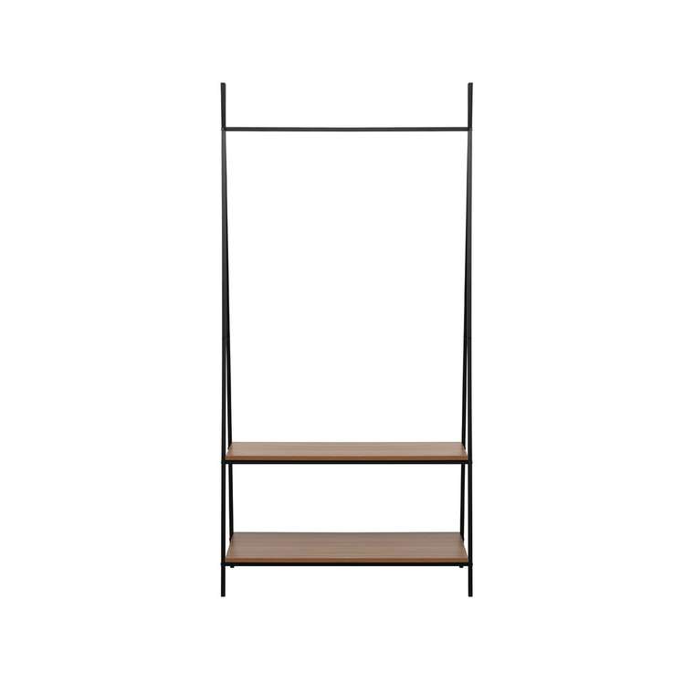 Вешалка гардеробная Стилвуд 22 черно-бежевого цвета