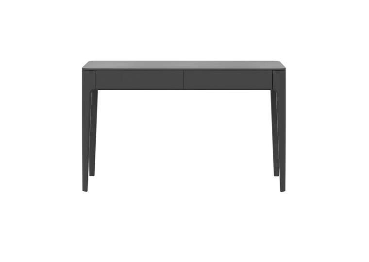 Стол письменный Type oak 120 черного цвета