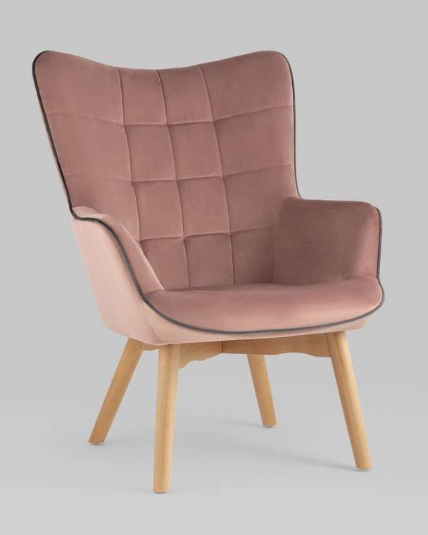 Кресло Манго розового цвета