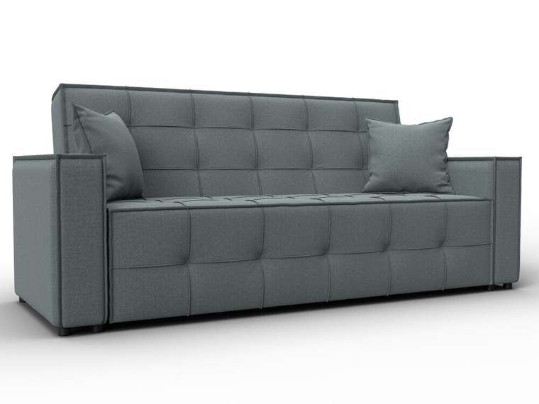 Диван-кровать Лига-067 серого цвета