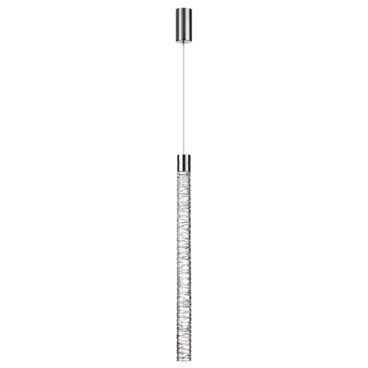 Подвесной светильник Odeon Light Pilar 7146/5L хром/стекло/металл IP20 LED 5W 540Лм 3000K 180° 220V PILAR