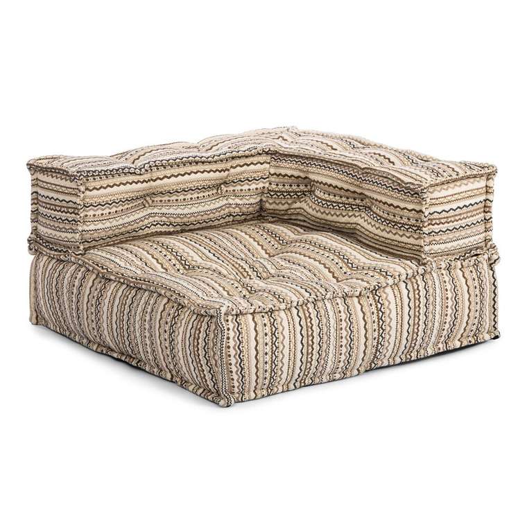 Угловой мягкий модуль Lici бежевого цвета