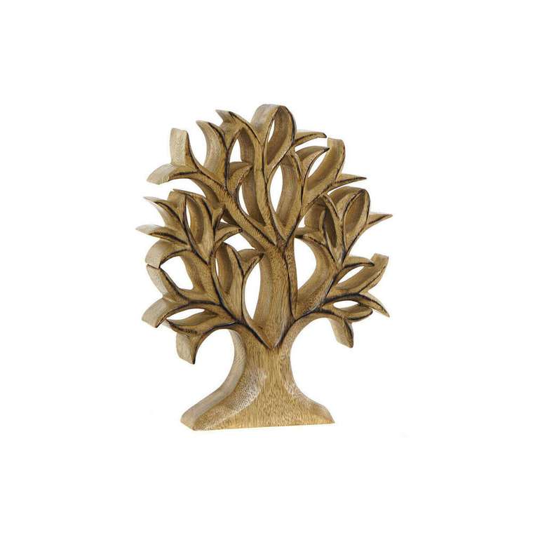Декоративная фигура 25 x 4 x 30 cm Натуральный Дерево (1 штук)
