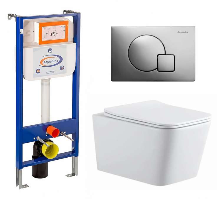 Комплект 3 в 1 инсталляция Aquanika
