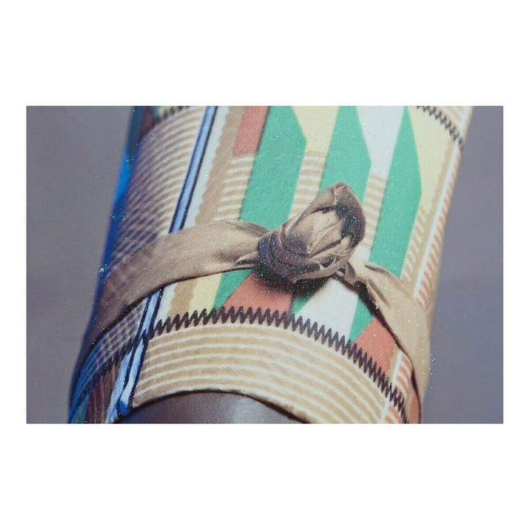 Картина African Art 65 x 3,5 x 90 cm Колониальный Африканка лаковый (2 штук)