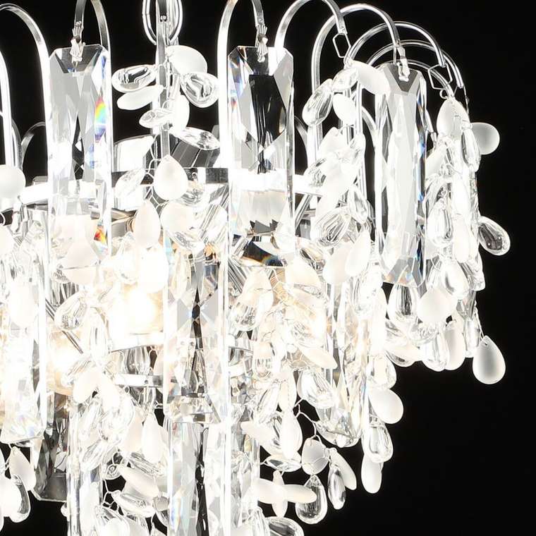 Хрустальная люстра 62720-0.4-03 CH (хрусталь, цвет прозрачный)