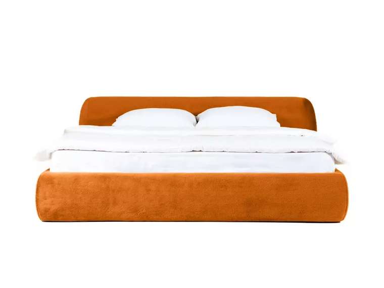 Кровать Sintra 180х200 терракотового цвета без подъёмного механизма