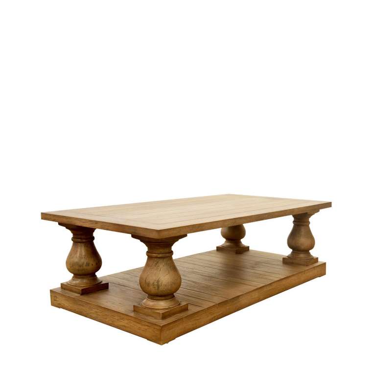  Кофейный столик "Iver" из массива дерева махагон