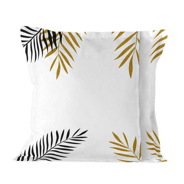 Наволочка Blanc Foliage 60x60 белого цвета