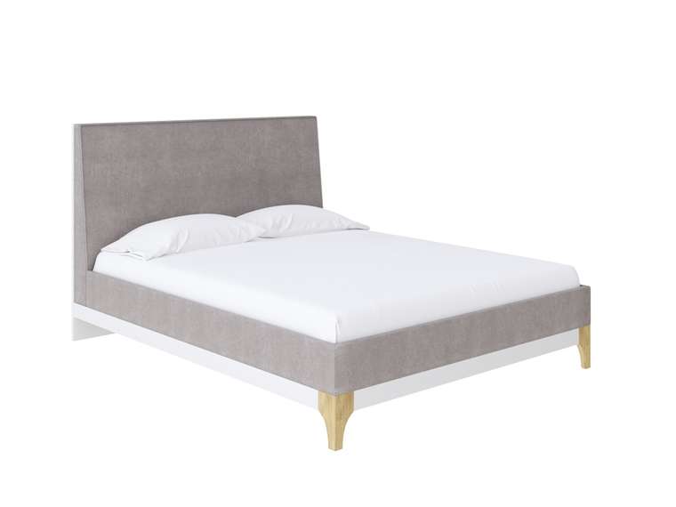 Кровать Odda 180х200 серого цвета